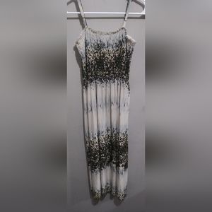 Last Exit Dress with spaghetti straps